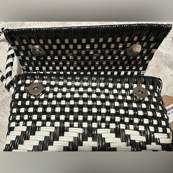 Maria Victoria Carlota Woven Wristlet Clutch - Picture 6 of 9